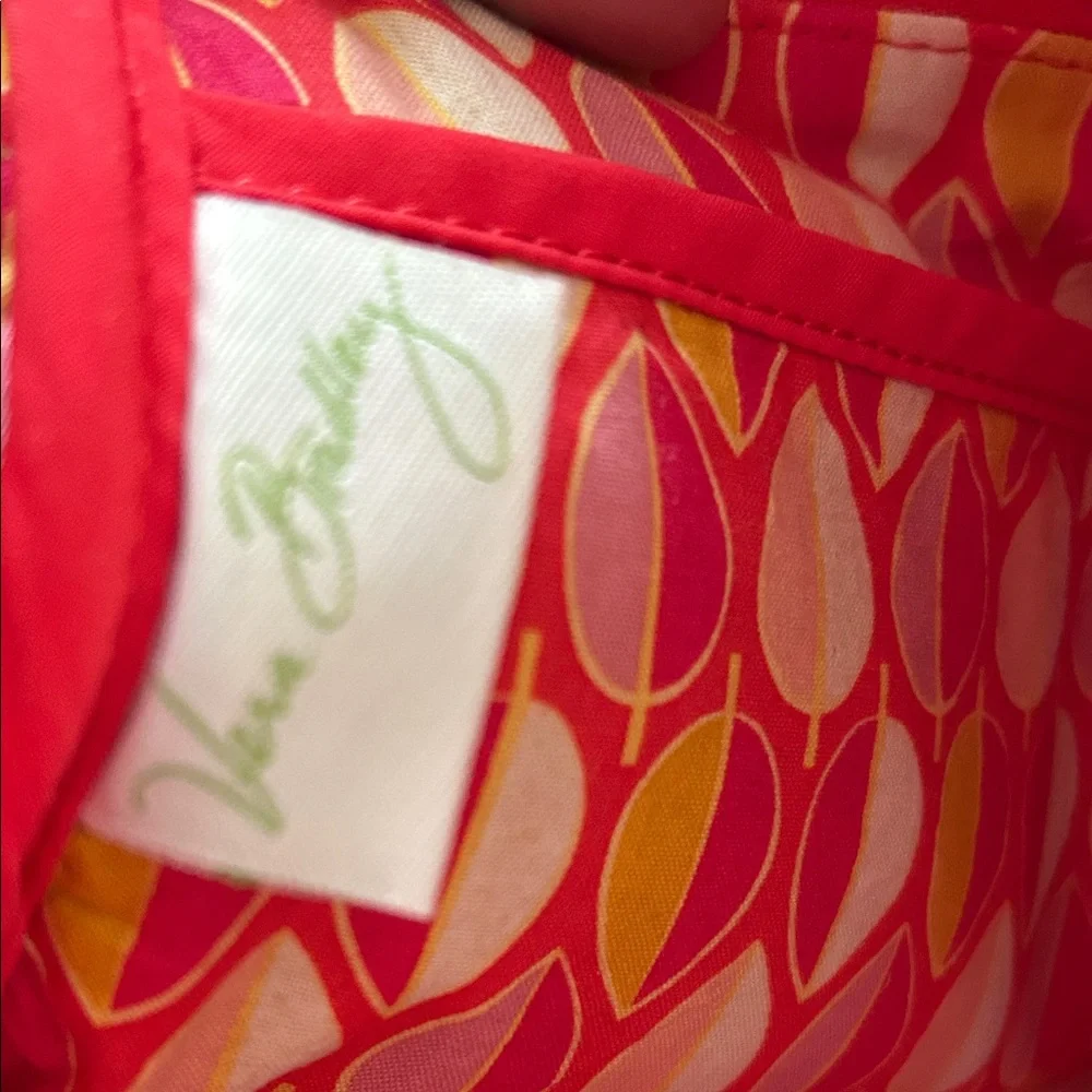 Vera Bradley Red Quilted Laptop Bag
